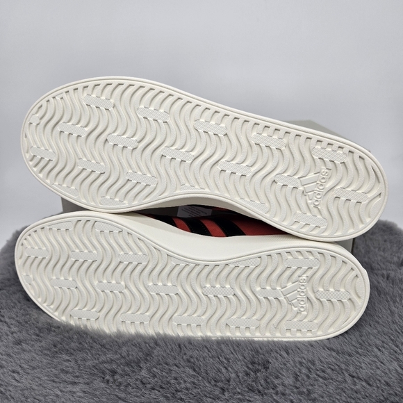 New adidas VL Court 3.0 Better Scarlet Black Men's Skateboarding Shoes Size 11 - Picture 7 of 8